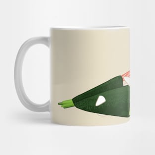 Crabmeat Handroll Sushicorn Mug